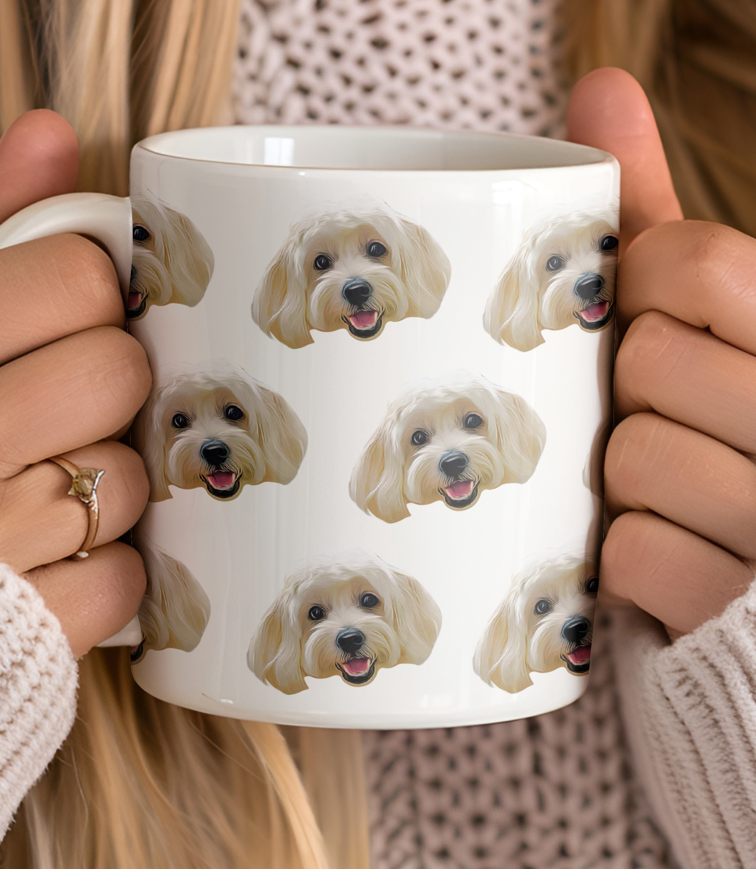 Personalized Mug - Pet Illustration (Faces)