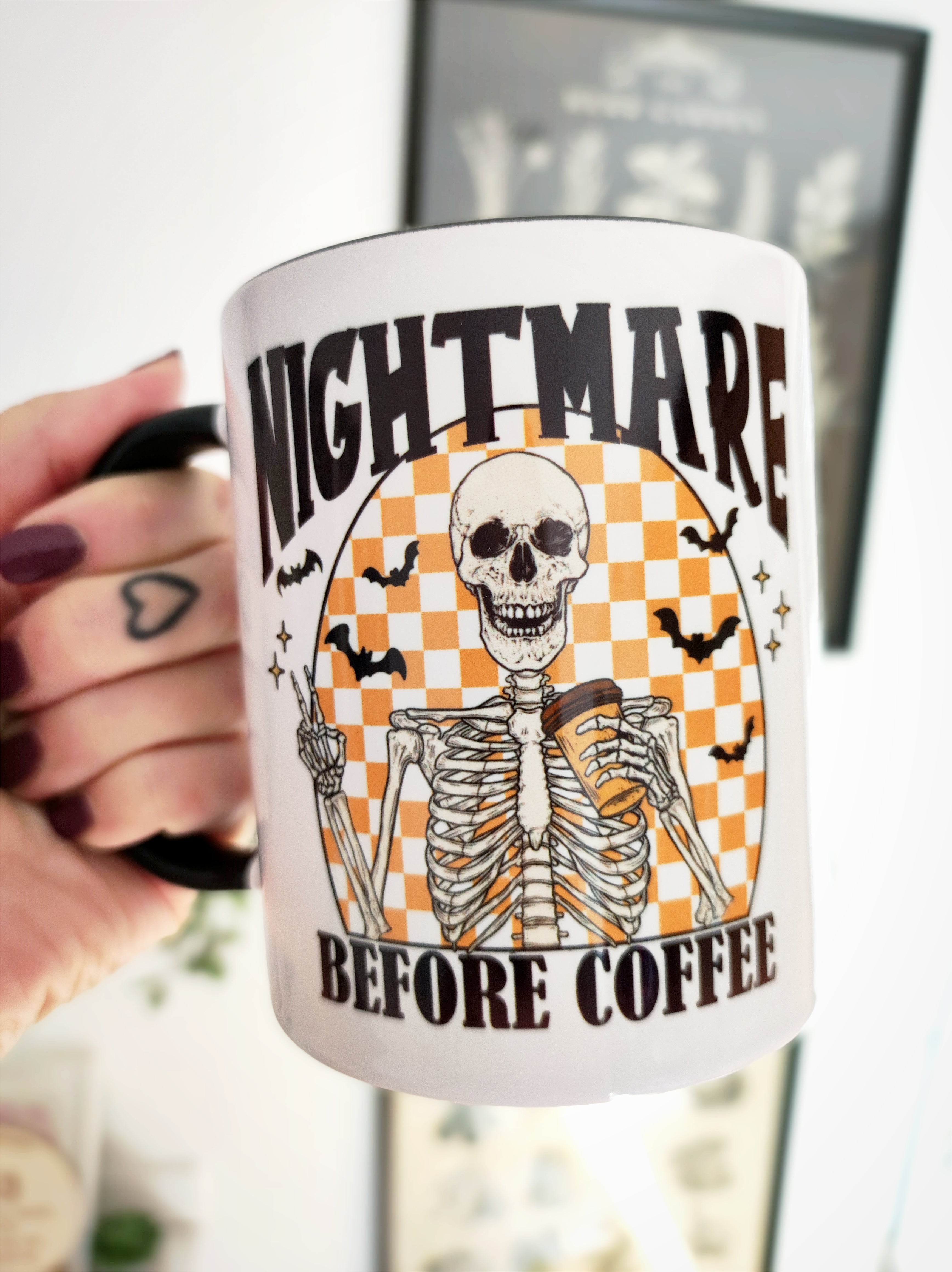 Ceramic mug - Nightmare before coffee