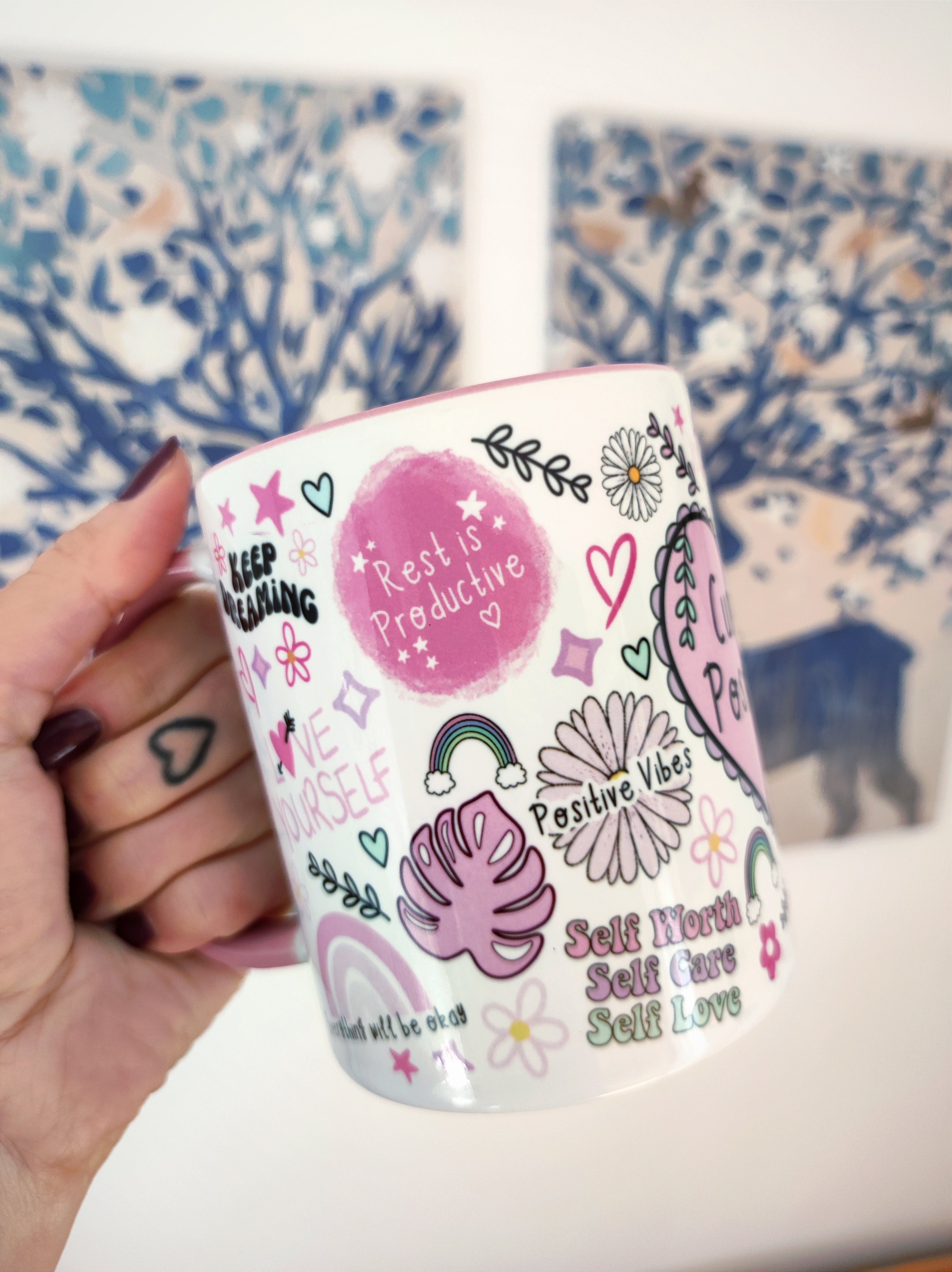 Ceramic cup - Cup of positivity