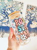 Kozarec z bambusovim pokrovom 500ml - Positive state of mind