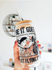 Kozarec z bambusovim pokrovom 500ml - There it goes my last flying f
