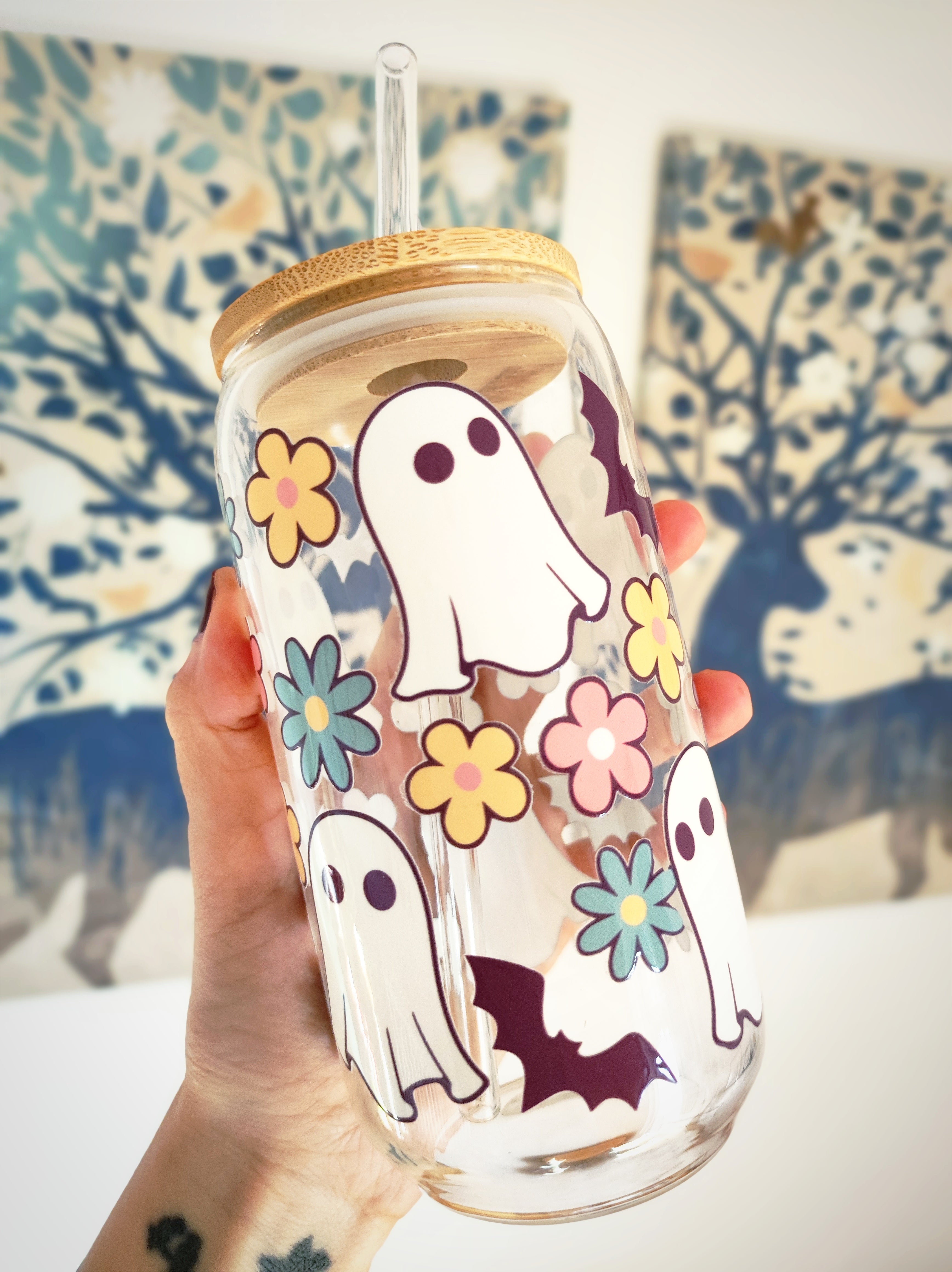 Jar with bamboo lid 500ml - Duhec
