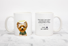 Personalized mug - Portrait of a pet (little angels)