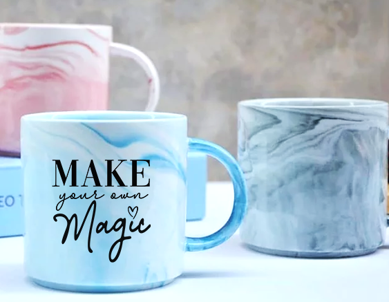 Marmorna skodelica - Make your own magic