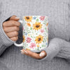 Ceramic cup - Sunflowers